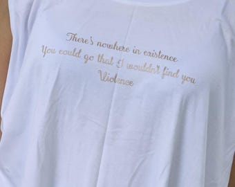 Fourth Wing - Shirt - Tank Top - Dragons - Nowhere in Existence - Xaden Riorson - Book Gifts - Bookish Clothing