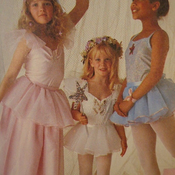 McCall's 3886 sz.10-12 Ballerina, Genie, Fortune Teller Costume pattern UNCUT