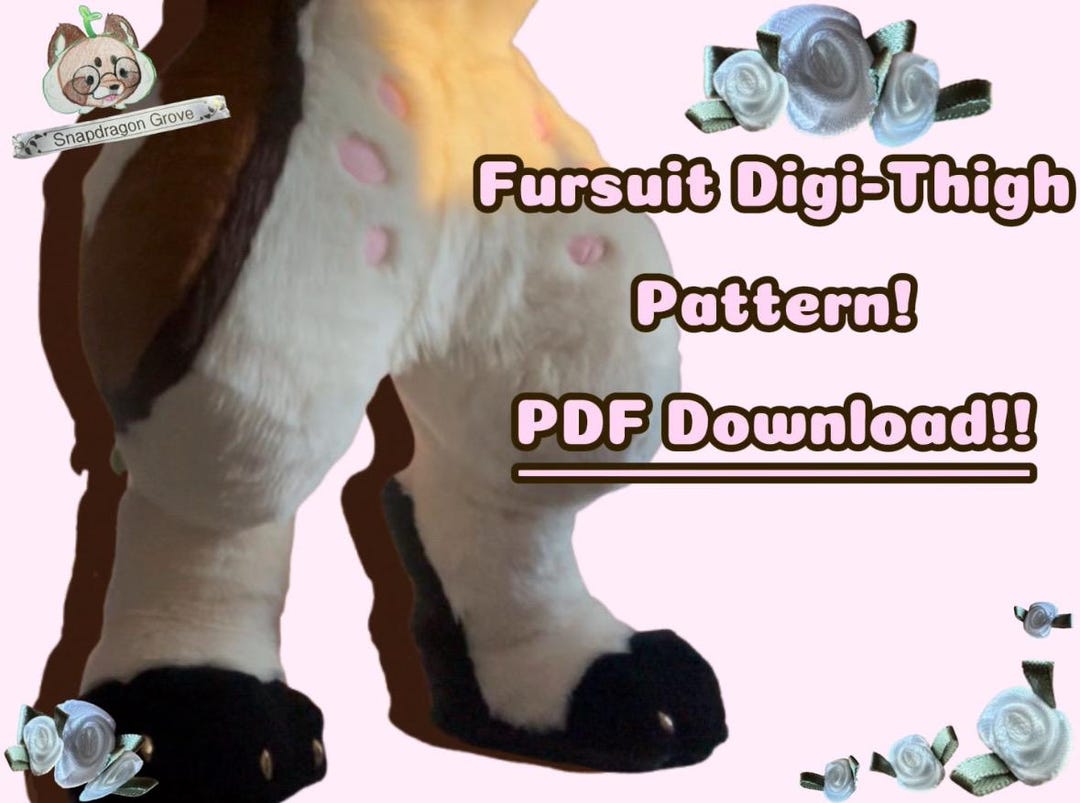 Fursuit Digi-leg Pattern!! [digital Download] - Etsy