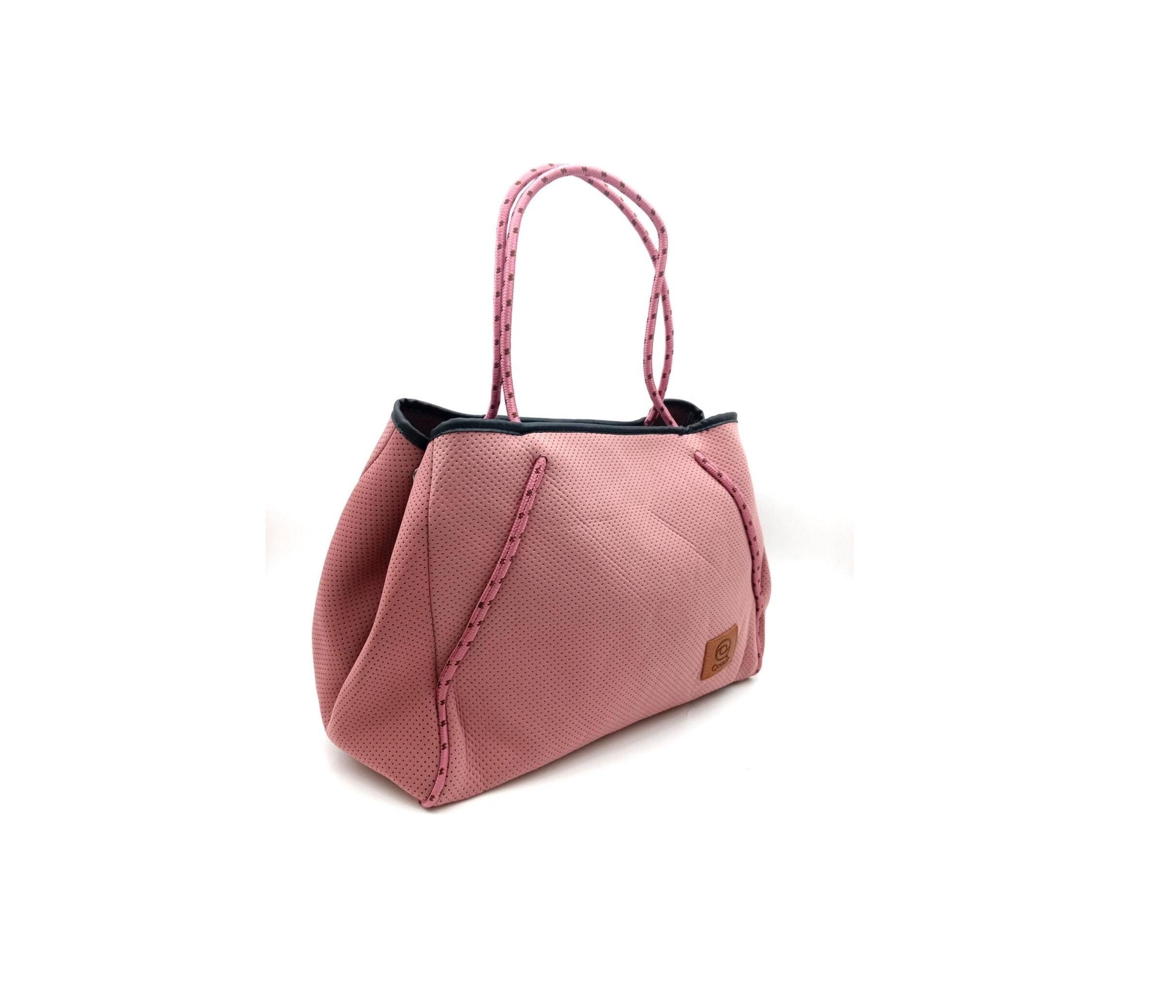 Borse Lavabili Fatte A Mano In Materiale Effetto Neoprene - Foto 6