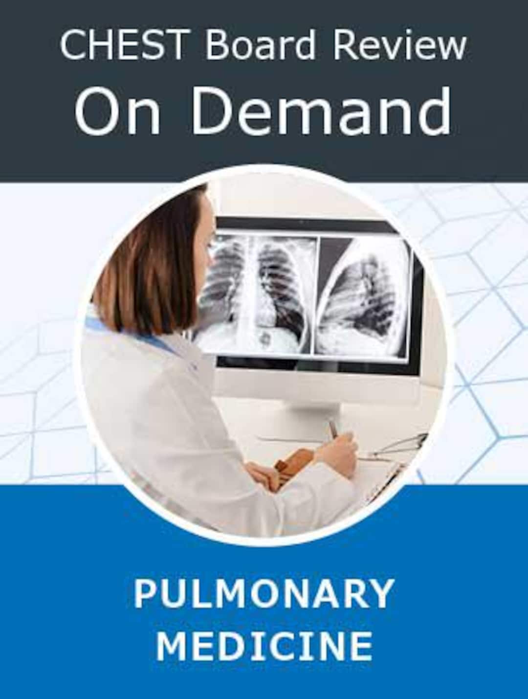 Chest Physicians Pulmonary Board Review on Demand 2025 Etsy