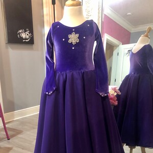 3t purple dress