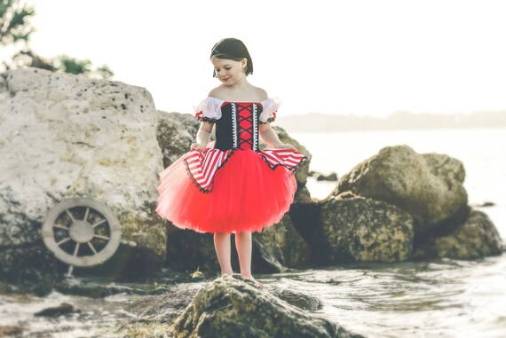 short pirate dress Pirate princess tutu dress 7 short length tutu Pirate dress