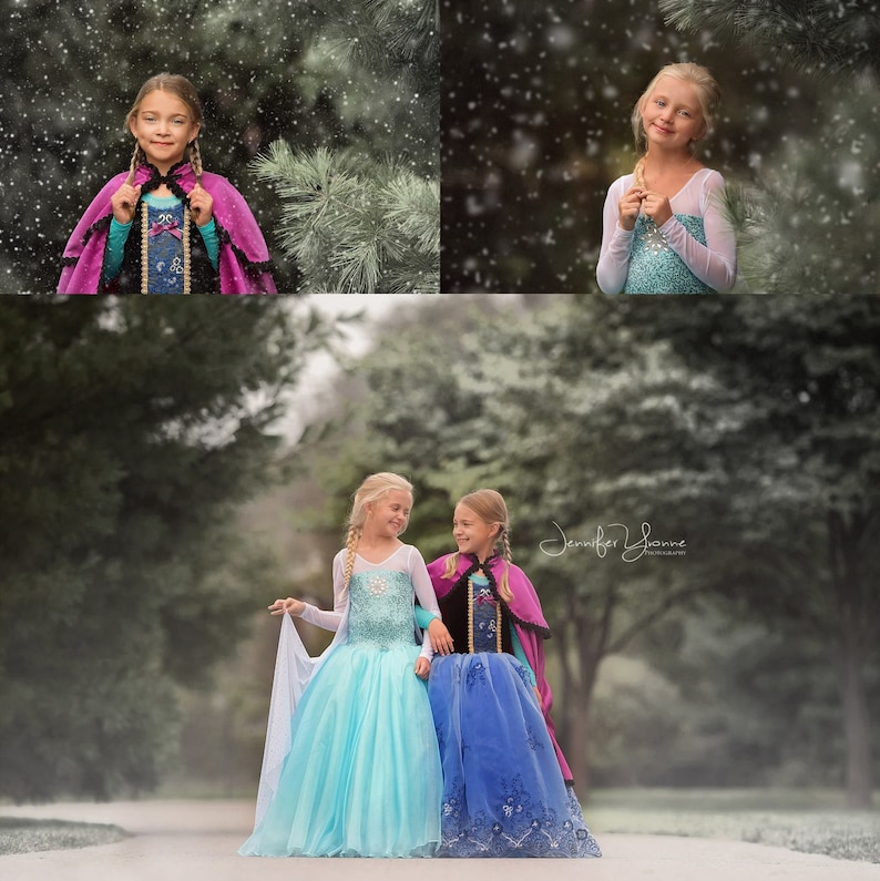 Elsa inspired ballgown tutu dress size 5