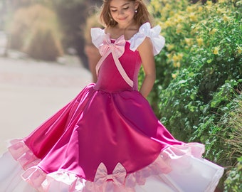 Pink Cinderella dress inspired ballgown size 4t