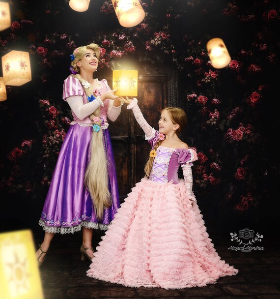 Rapunzel Tutu Ballgown Dress Tangled 