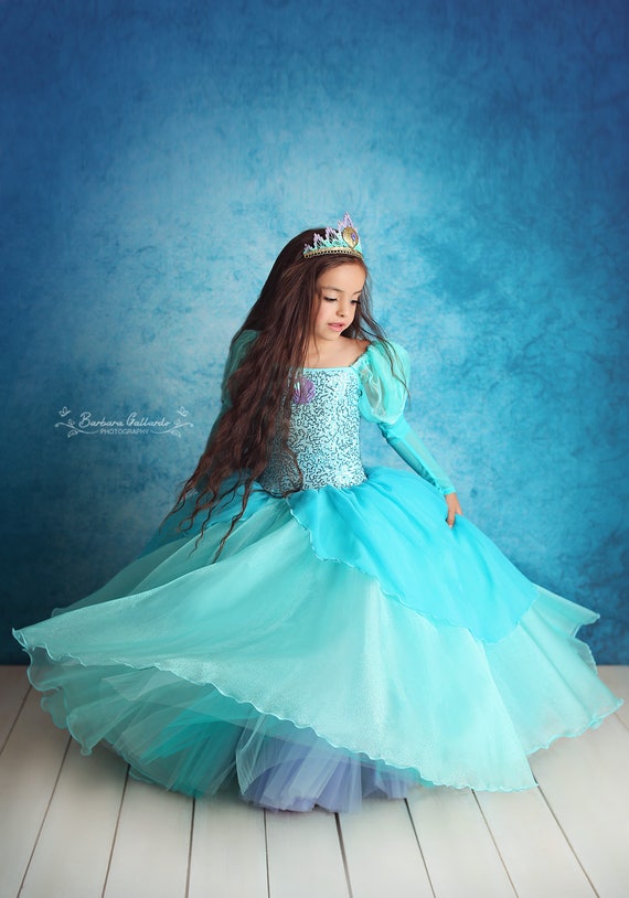 Ariel Inspired Dress Ballgown Tutu 6 Etsy