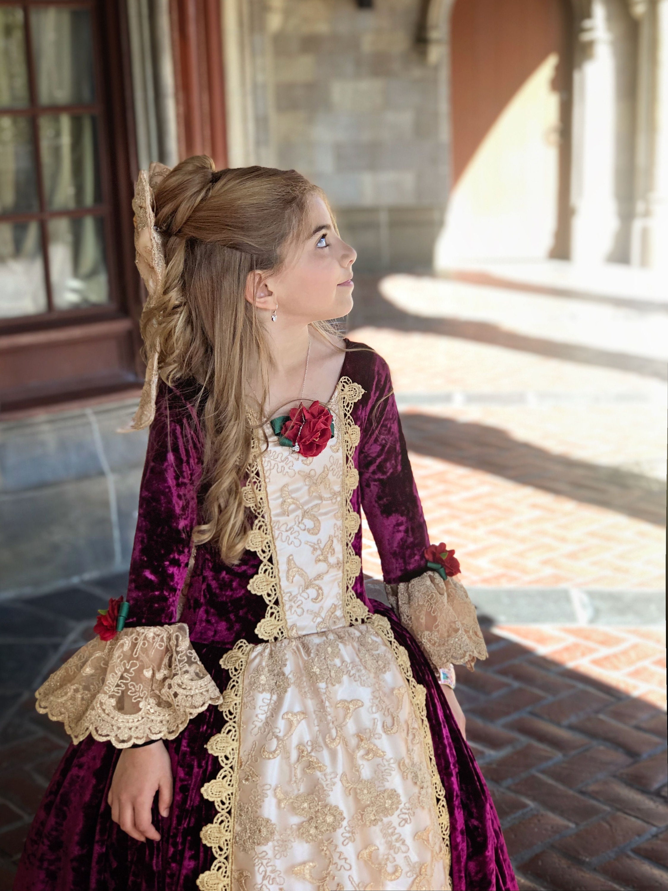 Christmas Belle Dress Inspired Ballgown Enchanted Belle Size 6 - Etsy
