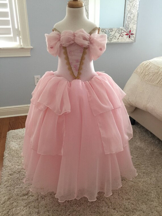 pink tea party dress