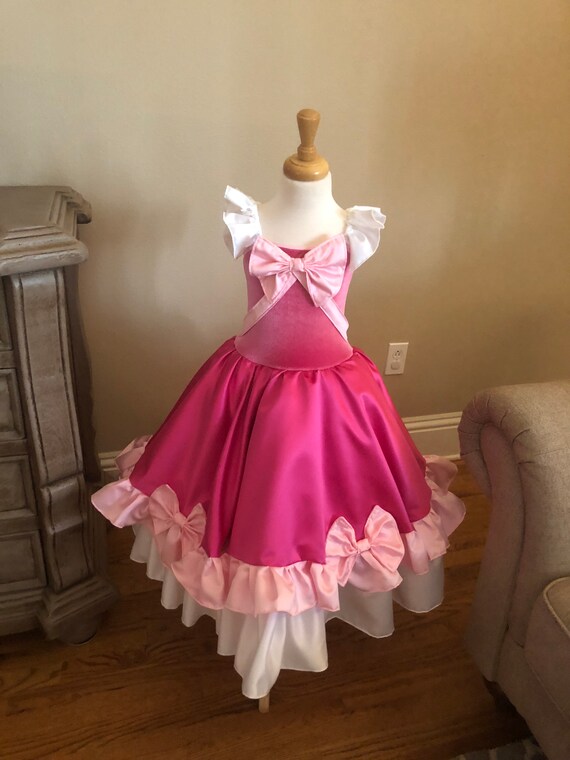 cinderella pink ball gown