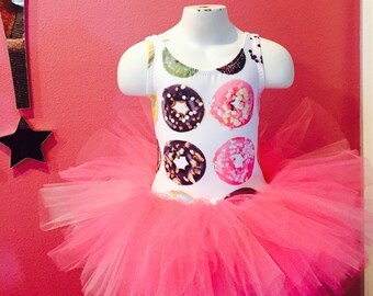Donut leotard tutu dress dance dress 4t Doughnut