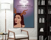 Capricorn Zodiac Wall Art – Minimalist Astrology Printable | Capricorn Gift | Digital Download | Ambition & Success Print