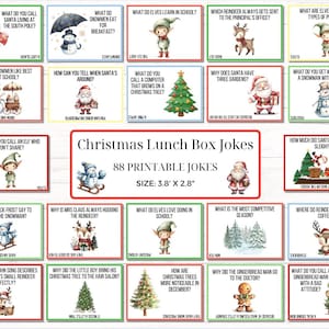 Blagues de Noël pour enfants | Blagues de Noël | blagues boîte à lunch | Notes de boîte à lunch | Blagues sur le calendrier de l'Avent | Blagues Elfes | Noël drôle