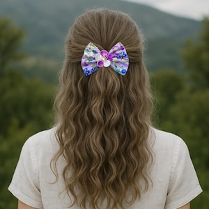 Ume Band KIMONO KANZASHI Haarspange - lila