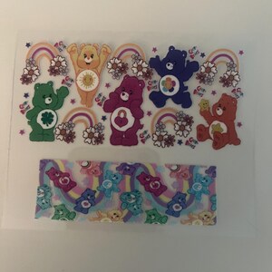 Mini pellicola protettiva UV DTF Care Bears Tumbler