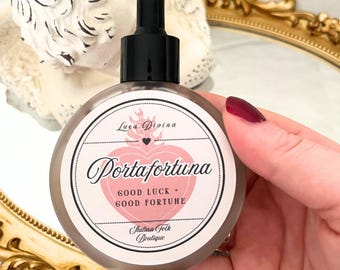 Portafortuna Luck & Fortune Oil – Italian Folk Magic Ritual Oil