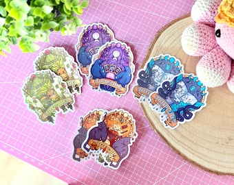 Modern Witchcraft Stickers | Green Witch | Kitchen Witch | Cosmic Witch | Eclectic Witch
