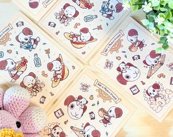 Merry the Sheep Sticker Sheets | Pirate Ship Anime Stickers