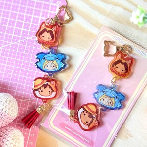 Pirate Acrylic Keychain: ASL