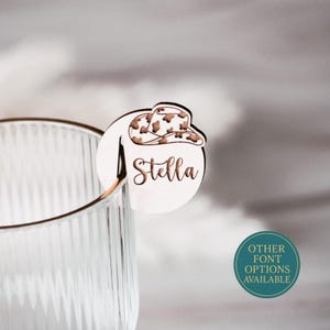 Western Cowboy Hut Getränke Tags - Rustikale Glas Marker - Country Party Dekorationen - Rodeo oder Scheune Hochzeit Getränke Marker - Brautparty Geschenk