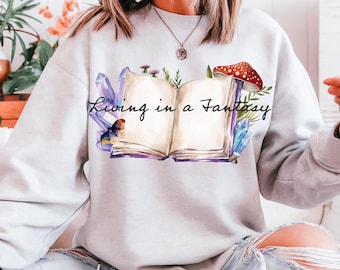 Romantasy Book Club PNG | Book Lover Sublimation Design (Digital Download)