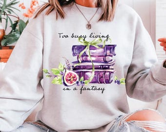 Book Lover Shirt | Fantasy Romance, Spicy Books (PNG, Sublimation Design)