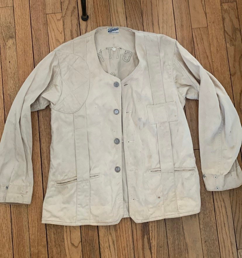 Vintage Shooting Jacket 1920s Mens Hunting Jacket Bay City Etsy