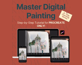 Tutorial de pintura digital Procreate: guia passo a passo (PDF)