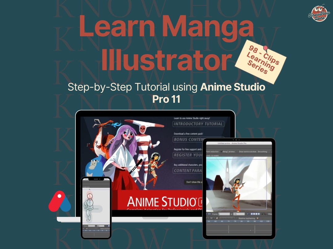 Learn Manga Illustrator Using Anime Studio Pro 11 – Beginner to ...
