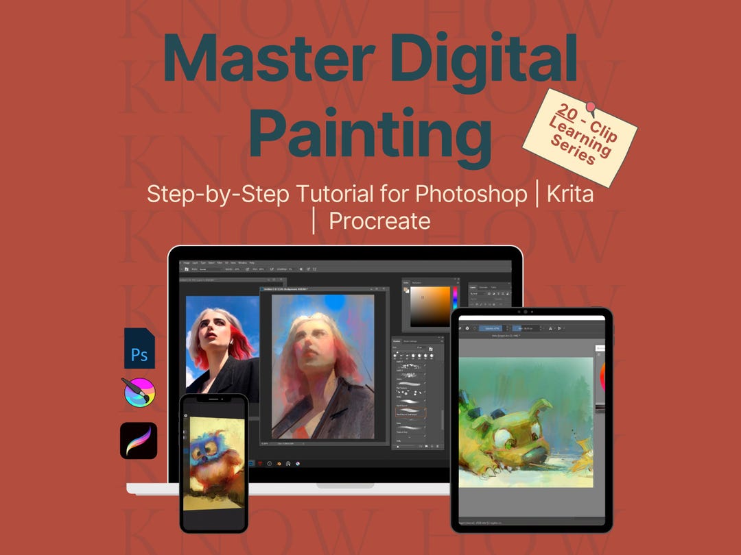 How to Do Digital Painting | Tutorial for All | Step by Step Guide for ...