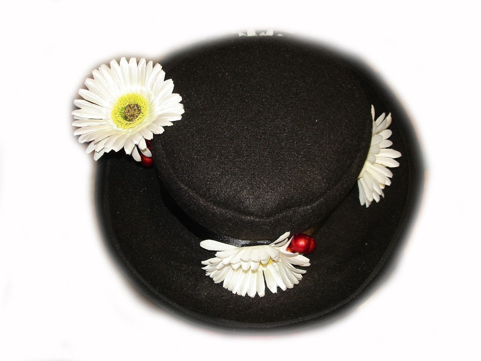 Custom Boutique MARY POPPINS Inspired Nanny's Black Hat - Etsy