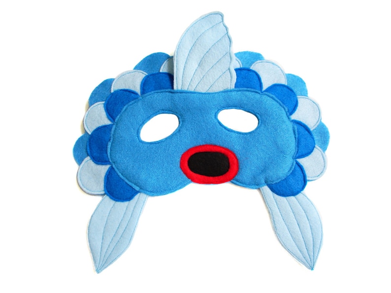 Children's FISH Felt Mask What Does The Fox Say image 0