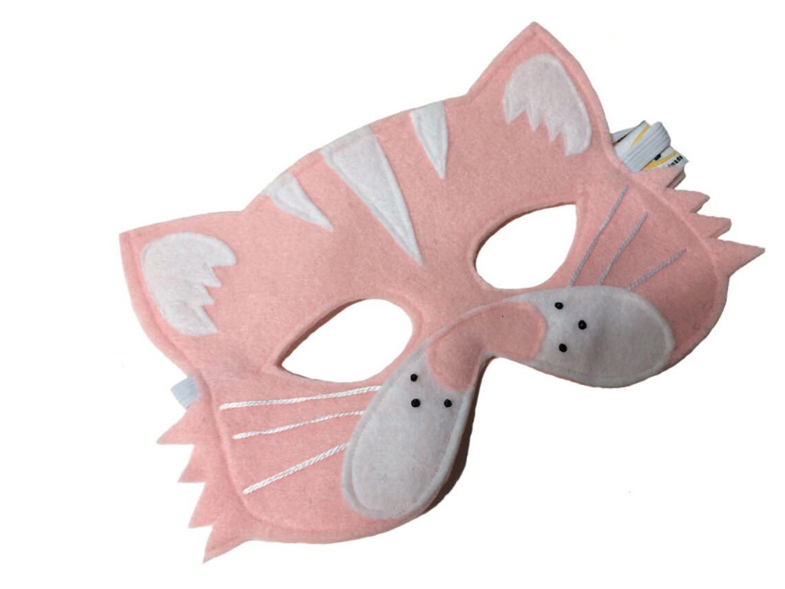 Felt CAT Animal Mask for Kids Etsy