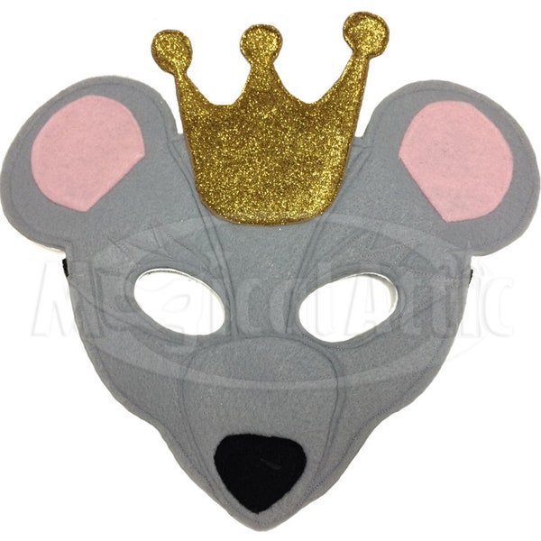 The Nutcracker Felt MOUSE KING Costume Mask for Kids