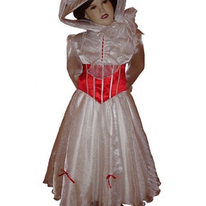 Custom Boutique Christmas MARY POPPINS Jolly Holiday Girl Size Costume Dress