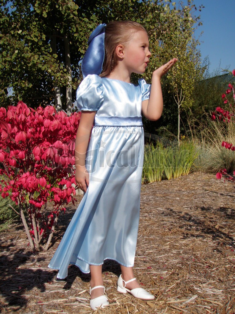 Custom Boutique WENDY Darling of Peter Pan Girl Size Costume - Etsy  Singapore