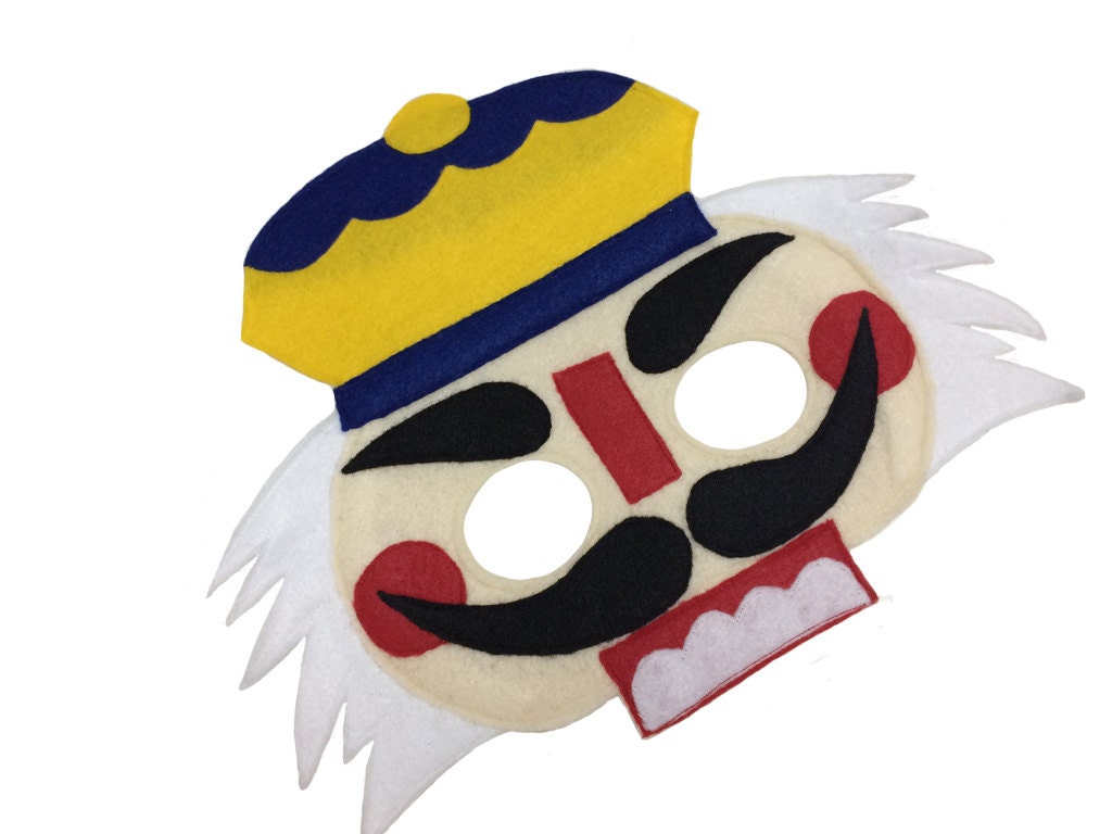 Felt NUTCRACKER Costume Mask for Kids Etsy