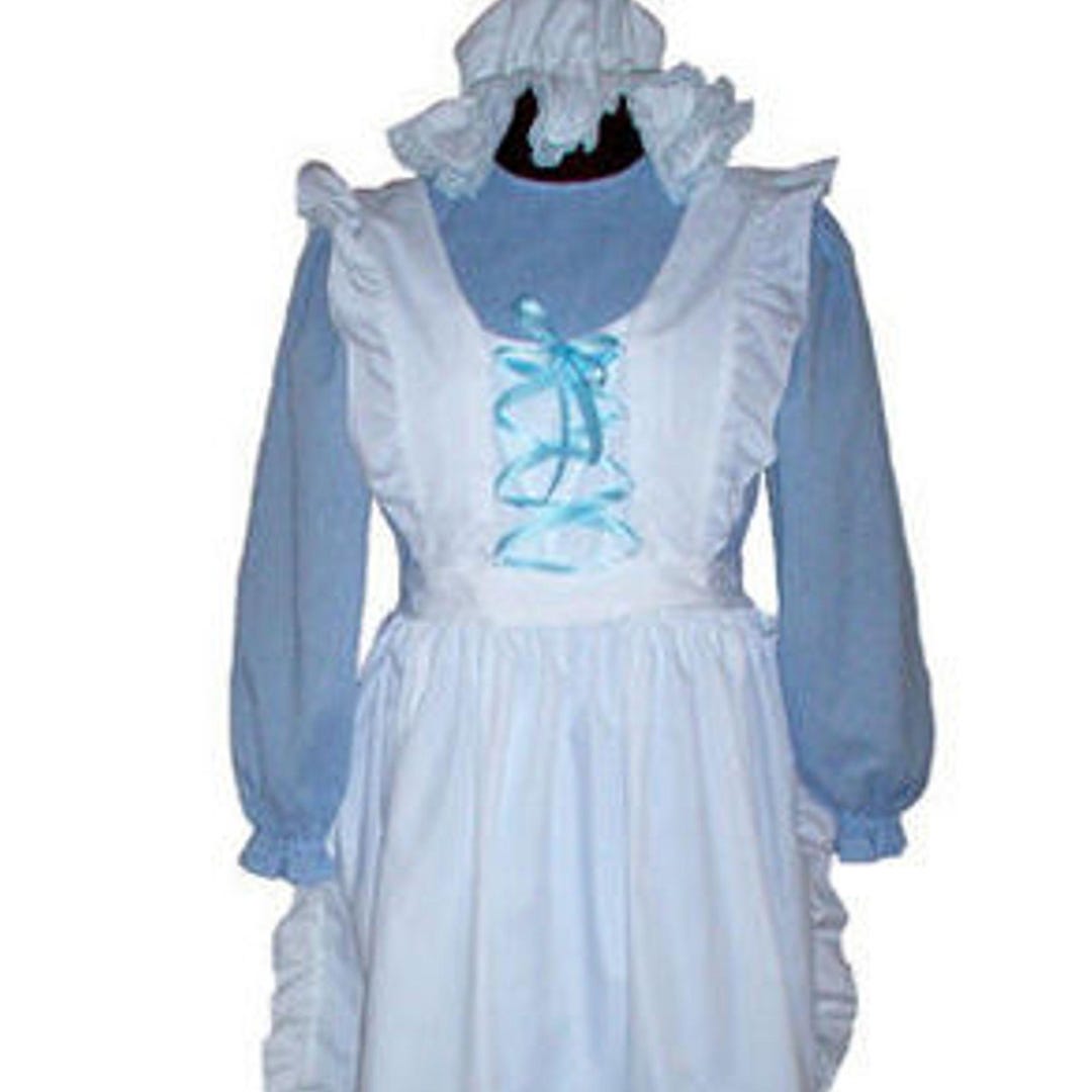 Custom Boutique Halloween LITTLE BO PEEP Adult Size Costume Dress Set in  Blue - Etsy
