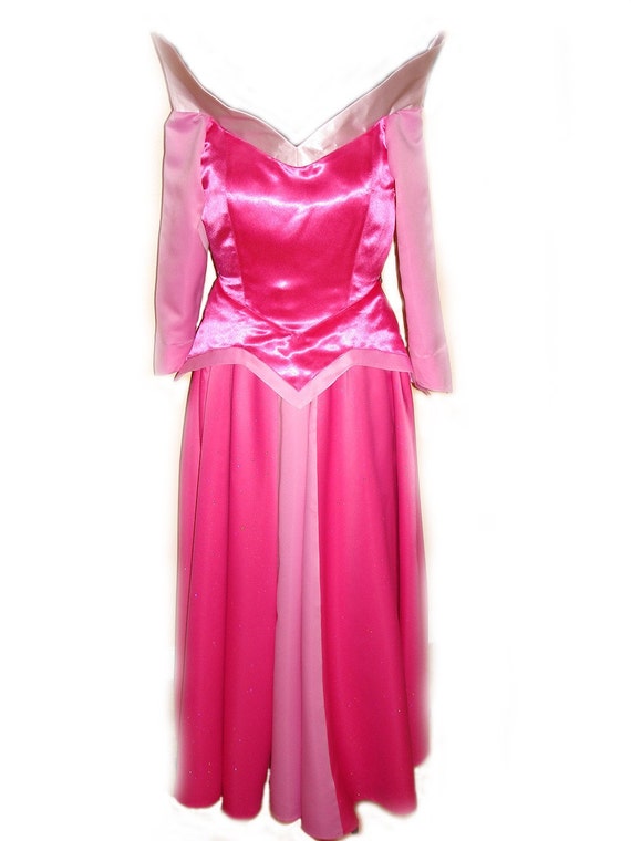 Custom Boutique Sleeping Beauty Princess Aurora Adult Size Costume Gown Custom Boutique Sleeping Beauty Princess Aurora Adult Size Costume Gown