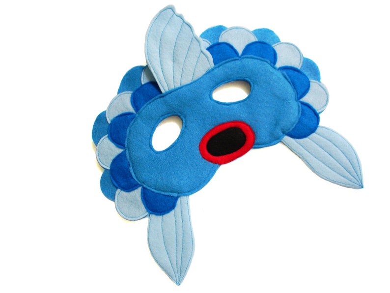 Children's FISH Felt Mask What Does The Fox Say image 1