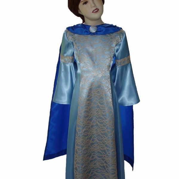 Custom Boutique SUSAN Pevensie of Narnia Girl Size Costume Dress Set