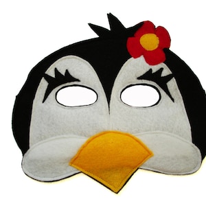 Children&#39;s PENGUIN Animal Felt Mask for Girls