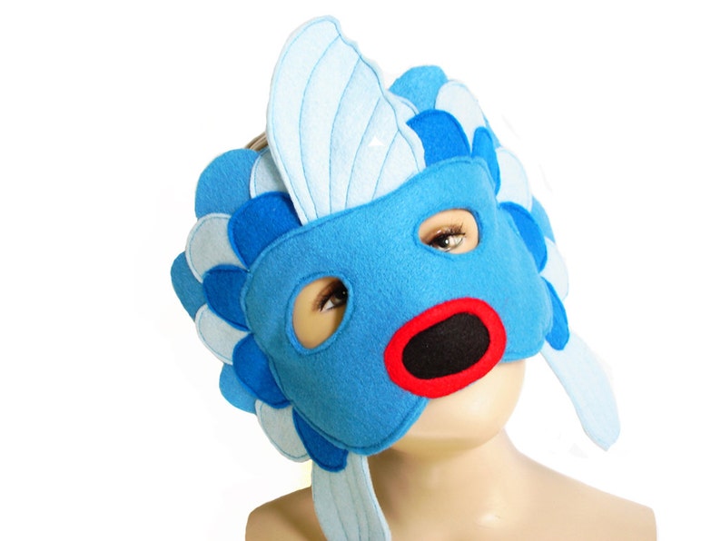 Children's FISH Felt Mask What Does The Fox Say image 2