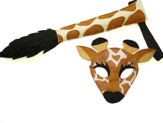 Giraffe Felt Mask Giraffe Felt Mask