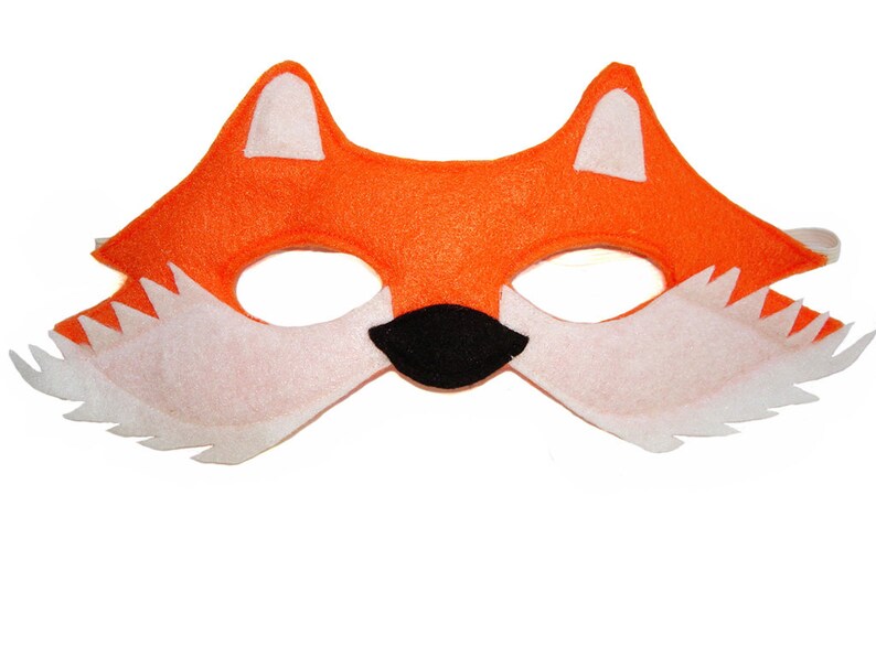Children's SEAL Felt Mask What Does the Fox Say | Etsy