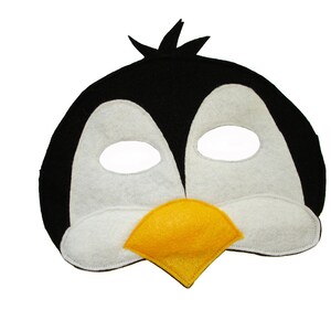 Children&#39;s PENGUIN Animal Felt Mask for Boys