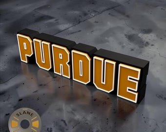 Officially Licensed PURDUE Large Jumbotron Collectible (10.75 inches long)