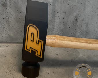 Officially Licensed Purdue Pete Large Hammer with hickory hardwood handle (36.0 length x 9.0width x 2.5 depth inches)