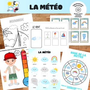 El tiempo: ruedas, mapas y actividades