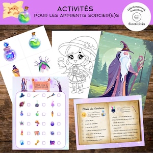 Activités pour les apprenti(e)s sorcier(e)s, jeux de fêtes